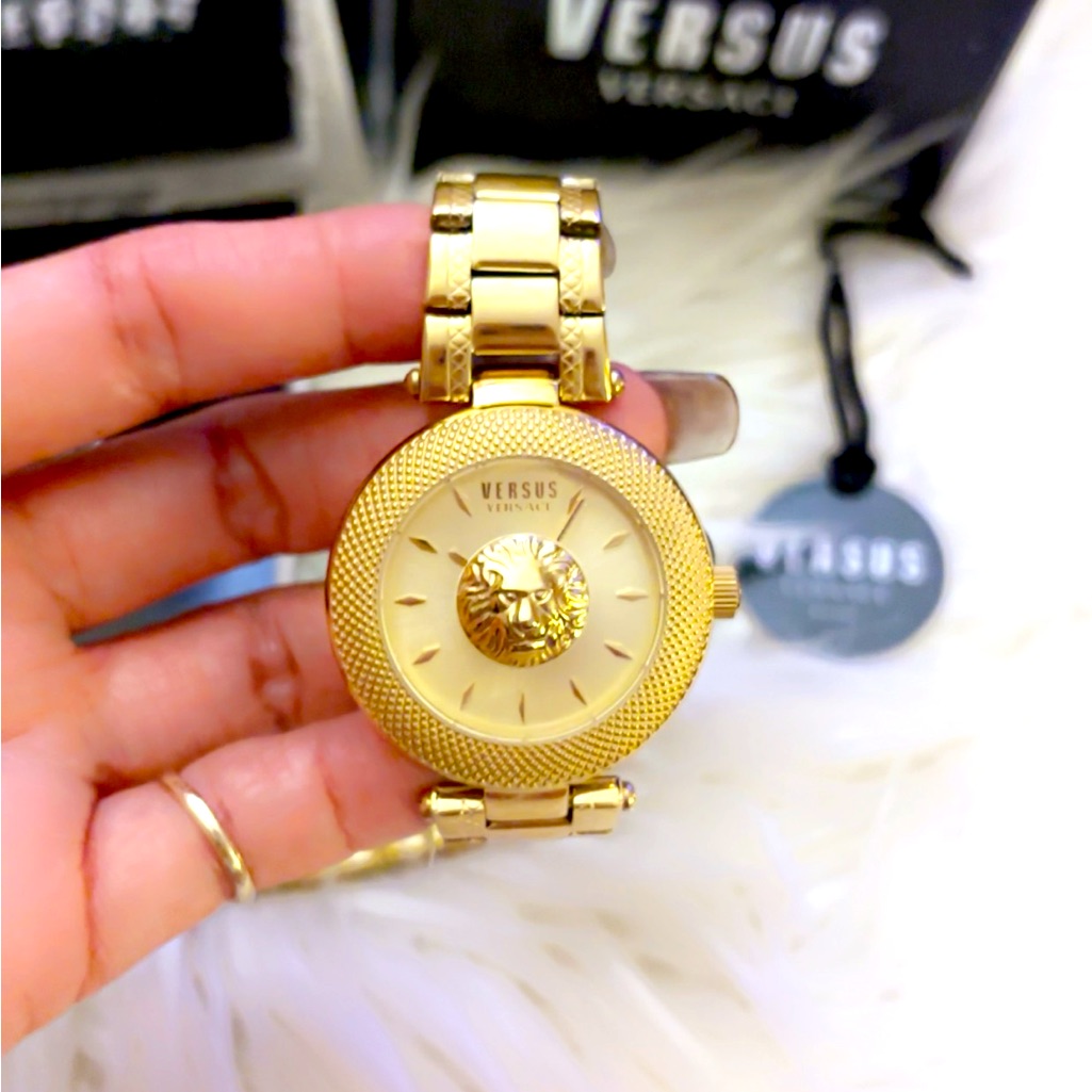 Versus Versace Japan Movement All Stainless Steel Water Resistant 50mm